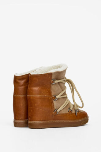 Nowles snestøvler med shearling-foring