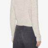 Oaka Cardigan i ensfarvet alpaca-strik Oaka Cardigan i ensfarvet alpaca-strik