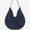 Oskan Hobo Soft Zip ruskindskalveskindshåndtaske Oskan Hobo Soft Zip ruskindskalveskindshåndtaske