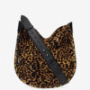 Oskan Soft taske i “Pony”-stil læder med leopardprint