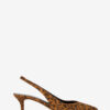 Padim slingback-pumps i leopardmocka Padim slingback-pumps i leopardmocka
