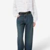 Peline bomuldsbluse med blomsterblonder