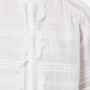 Peline bomuldsbluse med blomsterblonder