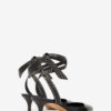 Pilvee højhælede slingback-pumps i kalveskind med nitter Pilvee højhælede slingback-pumps i kalveskind med nitter