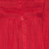 Plalia rynket bomuldsvoile bluse