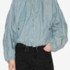 Plume kort chambray-jakke