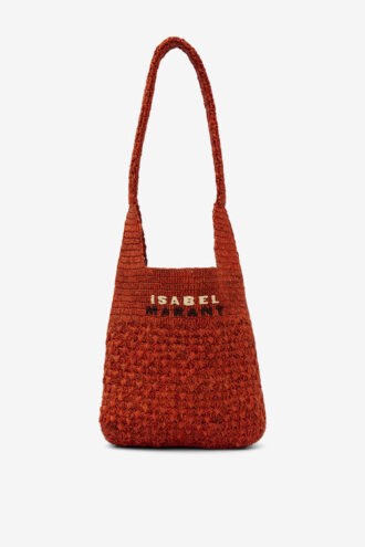 Praia lille raffia-taske