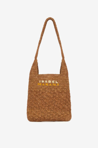 Praia lille raffia-taske