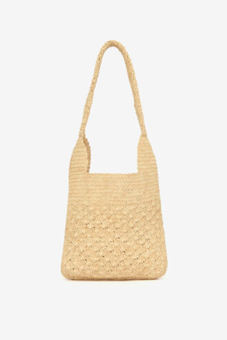 Praia lille raffia-taske