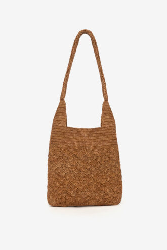 Praia lille raffia-taske