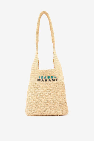 Praia lille taske i raffia