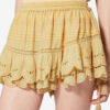 Puria korte bomulds- og blomsterblonder-skort Puria korte bomulds- og blomsterblonder-skort
