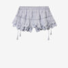 Puria korte bomulds- og blomsterblonder-skort Puria korte bomulds- og blomsterblonder-skort
