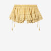 Puria korte bomulds- og blomsterblonder-skort Puria korte bomulds- og blomsterblonder-skort