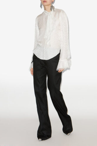 Raphaella silke-jacquardbluse