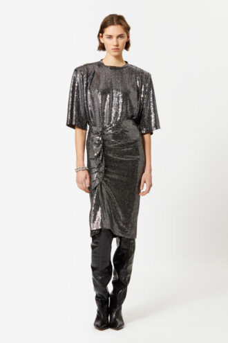 Rhinestone-pencilskirt Dolene