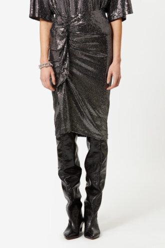 Rhinestone-pencilskirt Dolene