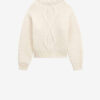 Romane kabelstrikket sweater