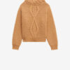 Romane kabelstrikket sweater