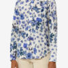 Rusak silke-bluse med rosenprint