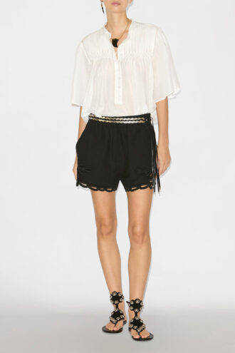 Safa korte shorts med broderi