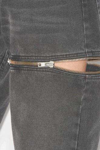 Salia Loose Fit Denim Jeans med lynlåse