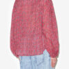 Salika-bluse i bomuldsvoile med print