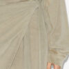 Sandrina lang draperet jersey-sweatshirtkjole