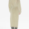 Sandrina lang draperet jersey-sweatshirtkjole