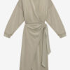 Sandrina lang draperet jersey-sweatshirtkjole