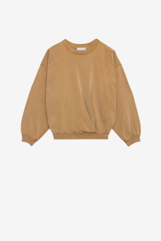 Sauria vasket bomuldssweatshirt