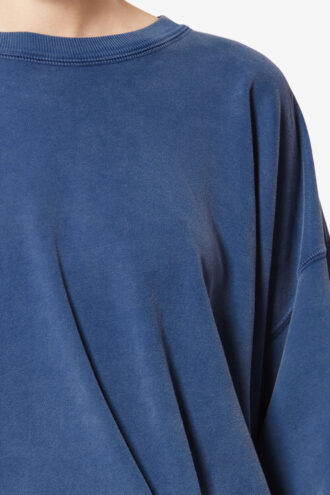 Sauria vasket bomuldssweatshirt