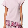 Sebani Asymmetrisk bomulds-T-shirt