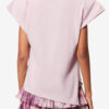 Sebani Asymmetrisk bomulds-T-shirt