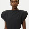 Sebani asymmetrisk T-shirt med korte ærmer Sebani asymmetrisk T-shirt med korte ærmer
