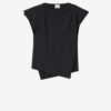 Sebani asymmetrisk T-shirt med korte ærmer Sebani asymmetrisk T-shirt med korte ærmer