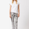 Sebani polstret asymmetrisk T-shirt Sebani polstret asymmetrisk T-shirt