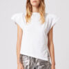 Sebani polstret asymmetrisk T-shirt Sebani polstret asymmetrisk T-shirt