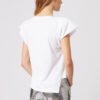 Sebani polstret asymmetrisk T-shirt Sebani polstret asymmetrisk T-shirt