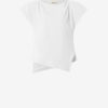 Sebani polstret asymmetrisk T-shirt Sebani polstret asymmetrisk T-shirt