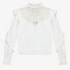 Seila Flowing Blouse med blonder og flæser