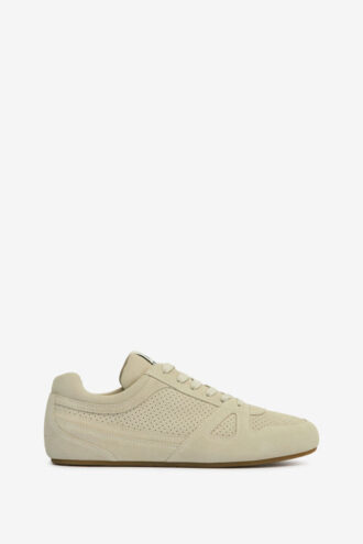 Sennyh lave sneakers i ruskind af kalveskind