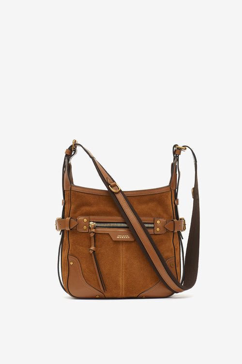 Sierra Hobo S skuldertaske i ruskind Sierra Hobo S skuldertaske i ruskind