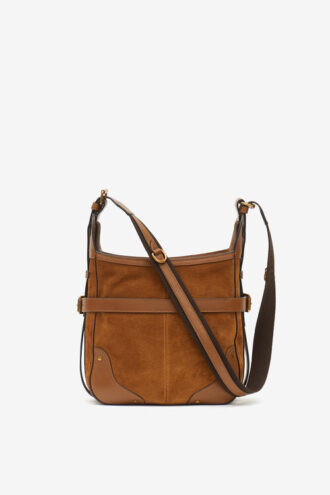 Sierra Hobo S skuldertaske i ruskind