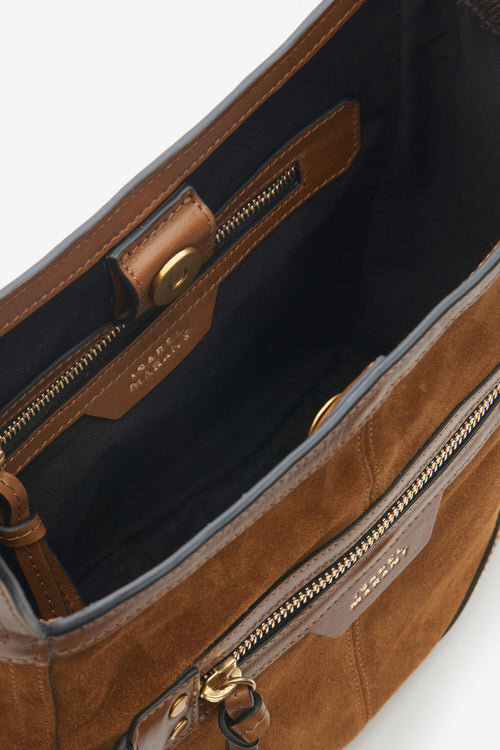 Sierra Hobo S skuldertaske i ruskind Sierra Hobo S skuldertaske i ruskind