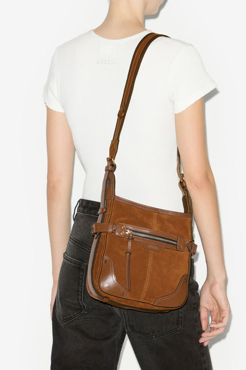 Sierra Hobo S skuldertaske i ruskind Sierra Hobo S skuldertaske i ruskind