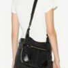Sierra Hobo S skuldertaske i ruskind Sierra Hobo S skuldertaske i ruskind