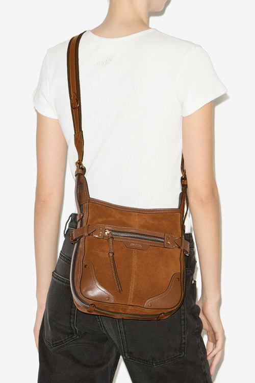 Sierra Hobo S skuldertaske i ruskind Sierra Hobo S skuldertaske i ruskind