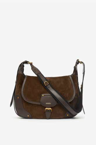 Sierra ruskindslæder messenger bag