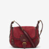 Sierra S ruskindskalveskind messenger bag